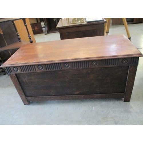 1039 - Blanket Chest/ Coffer Circa 1750