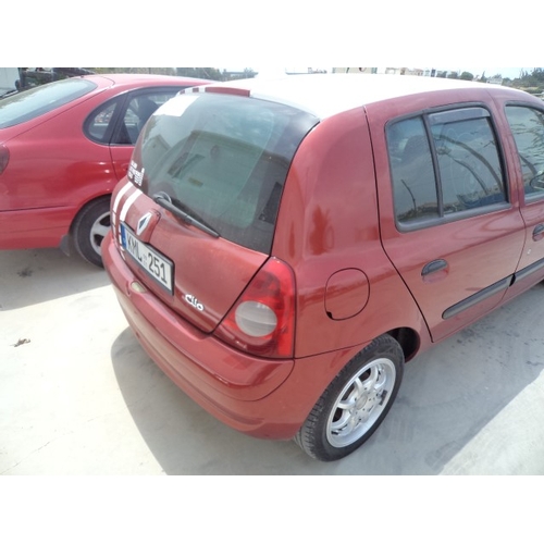 2025 - Renault Clio (2001), 1.4L, Manual, Petrol, 147000KM, Tax'd Until June 18, M.O.T. Until 28/2/2019** B... 