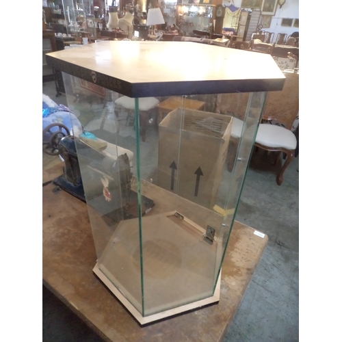 807 - Octagonal Display Cabinet