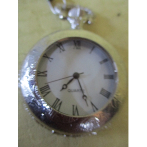 196 - Quartz Pocket Watch