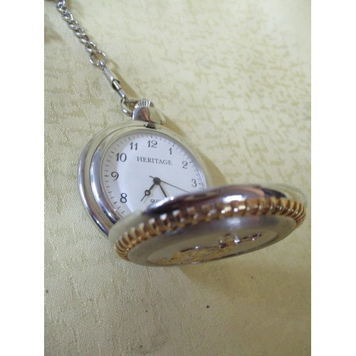 258 - Heritage Quartz Pocket Watch