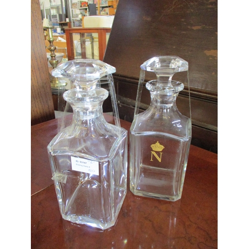 995 - 2 x Baccarat Crystal Decanters