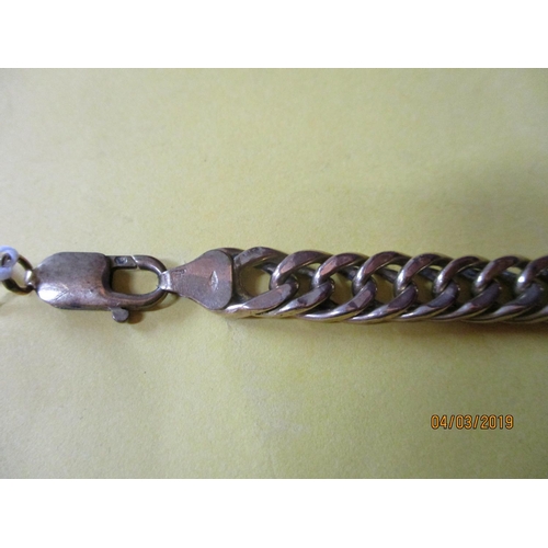 235 - 9ct Gold Hallamrked Bracelet - 10.8grms Approx 20cm