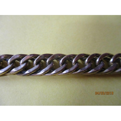 235 - 9ct Gold Hallamrked Bracelet - 10.8grms Approx 20cm