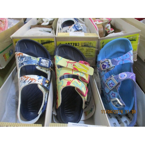 236 - 3 x Pairs of Birkis Shoes, Made in Germany, Children's, Sizes: 29, New in Box, Various Colours & Sty... 