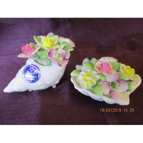 152 - Royal Doulton 'Nearest to Nature' Flower Ornaments