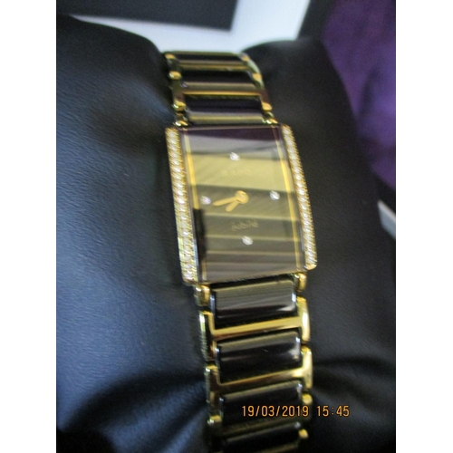 181 - Ladies Rado Switzerland Watch, Jubile Diamond Face in Box