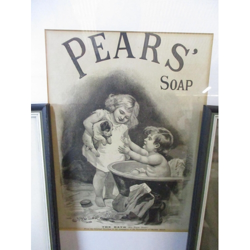 727 - Set of Three Victorian / Edwarian Style Soap Adverts