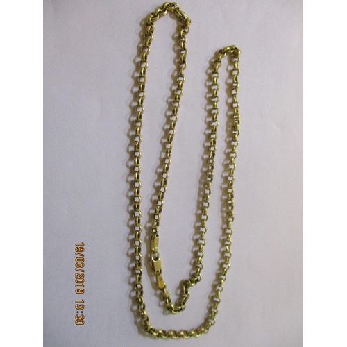 37 - 18ct Yellow Gold Chain Total Weight 6.5gr