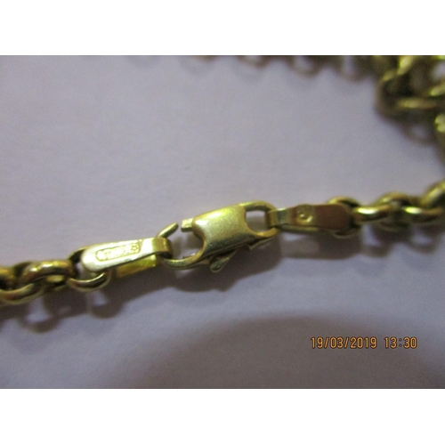 37 - 18ct Yellow Gold Chain Total Weight 6.5gr