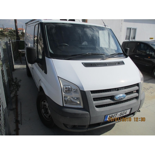 2068 - Ford Transit Refrigerated Van, (2008), 2.0L Diesel, Manual, MOT Jan 2021, Taxed to end 2019, 165,000... 