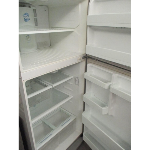 2388 - Silver Daewoo Fridge Freezer