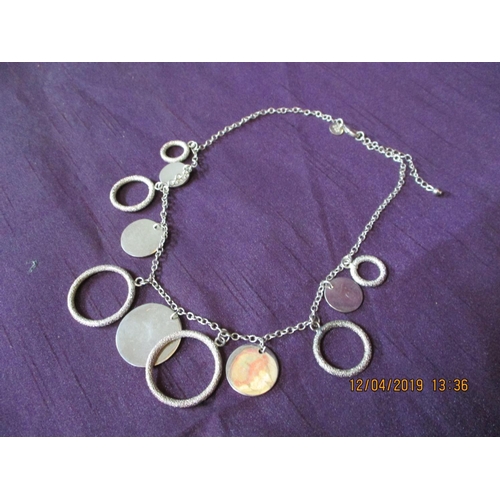 69 - 925. Silver Necklace