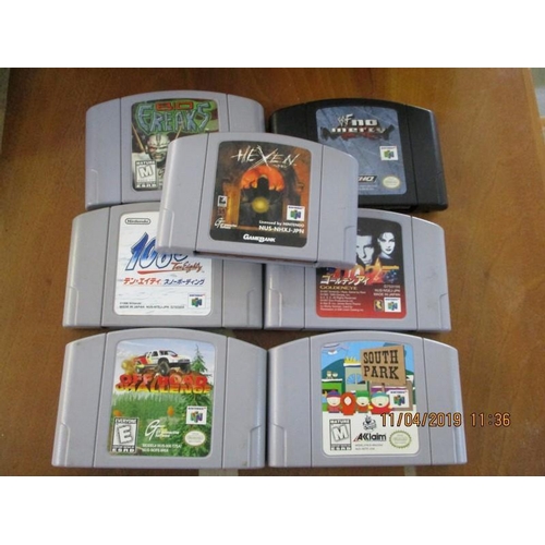 82 - Vintage Nintendo Games with 7 x Games