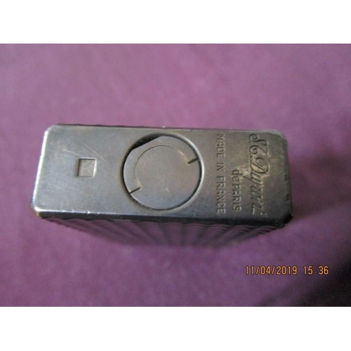 55 - Silver Dupont Lighter