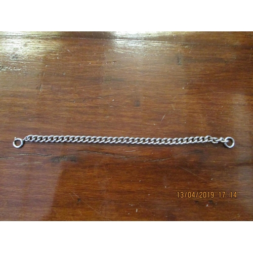 67 - Silver Pocket Watch Chain