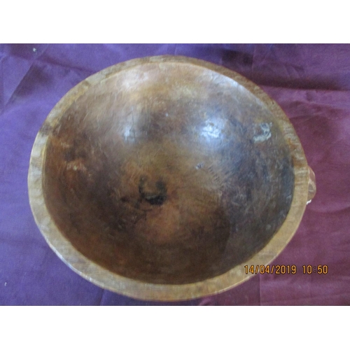 71 - Indosenian Sulaweisi Carved Bowl with Handle