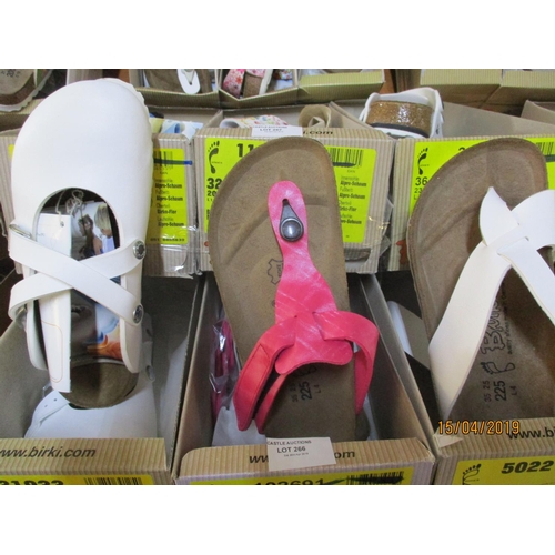 395 - 3 x Pairs of Birkis Shoes, Made in Germany, Children's, Sizes: 35, New in Box, Various Colours & Sty... 