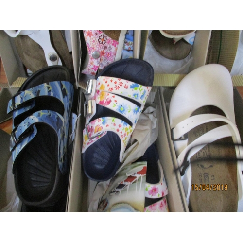 394 - 3 x Pairs of Birkis Shoes, Made in Germany, Children's, Sizes: 31, 32, 36, New in Box, Various Colou... 