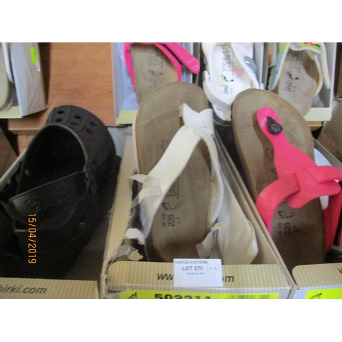 391 - 3 x Pairs of Birkis Shoes, Made in Germany, Ladies/Children's, Sizes: 35, 36, New in Box, Various Co... 