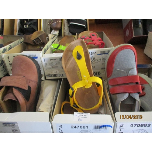 368 - 3 x Pairs of BIRKENSTOCK Shoes, Made in Germany, Children's, Sizes: 35, New in Box, Various Colours ... 