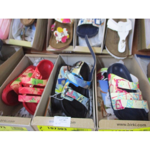 399 - 3 x Pairs of Birki's Shoes, Children, Sizes: 31, New in Box, Various Colours & Styles, Total RRP €18... 