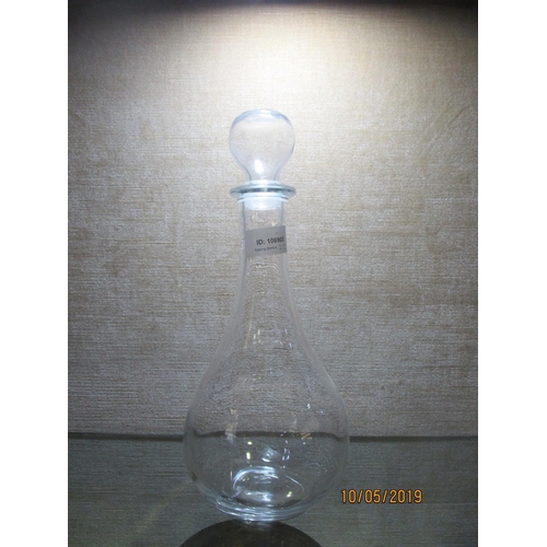 427 - Glass Decanter with Stopper