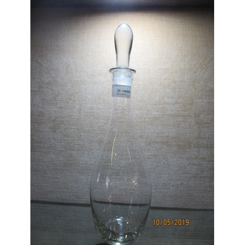 426 - Glass Decanter with Stopper