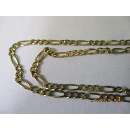 158 - 9ct Yellow Gold Bracelet with 2 x Pearls & Diamond/ Zircon, Total Weight: 19.8g