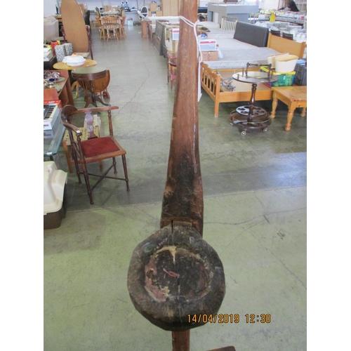 558 - Indonesian Sulaweisi Wooden Candle Stand
