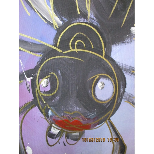 450 - Louis Yiannappis Cpyriot Art Oil on Canvas (70 x 50)