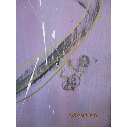 450 - Louis Yiannappis Cpyriot Art Oil on Canvas (70 x 50)