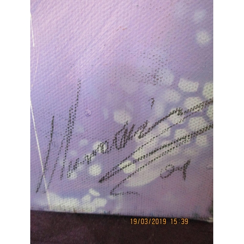 450 - Louis Yiannappis Cpyriot Art Oil on Canvas (70 x 50)