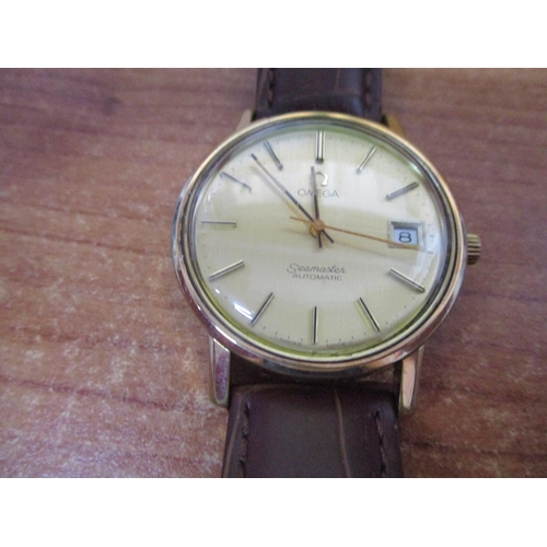607 - Omega Seamaster (Automatic, Date, Gold Plated, Circa 1979), **Running**