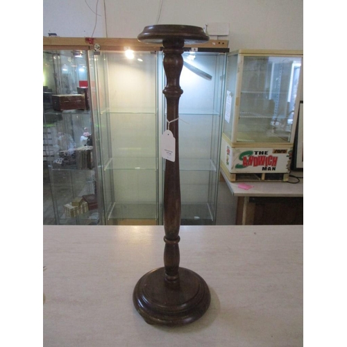 419 - Vintage Wooden Ashtray Stand (No Ashtray)