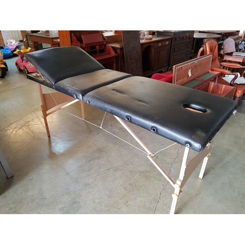 634 - Portable Massage Bed, (Black Colour)