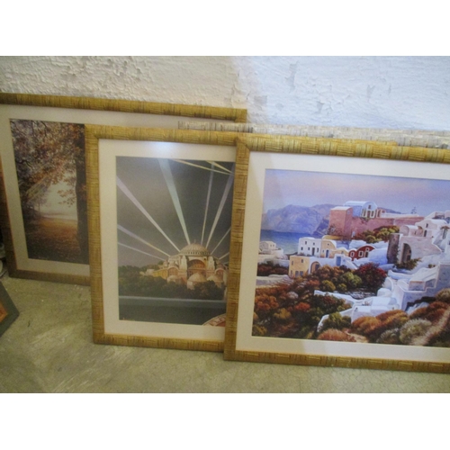 430 - Set of 3 x Gold Framed Pictures