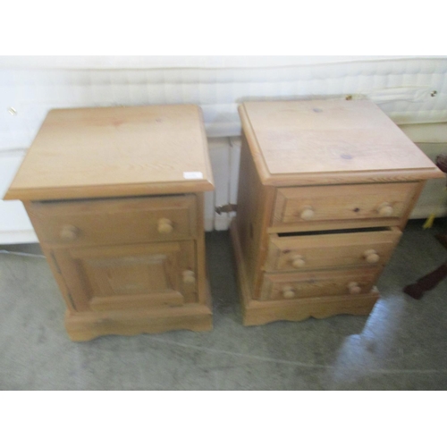 642 - Pair of Pine Bedside Cabinets