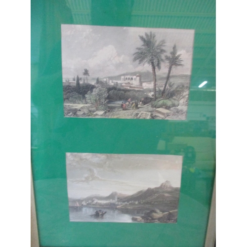 462 - Pair of Framed Illustrations of Cyprus, 1878,  from Illustrated London News