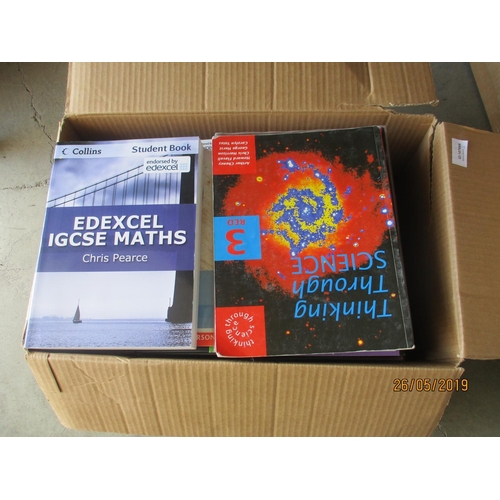 664 - Box of Education Books