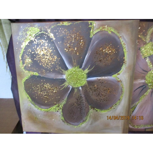 131 - Pair of Modern Painting by Local Artist