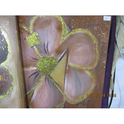 131 - Pair of Modern Painting by Local Artist