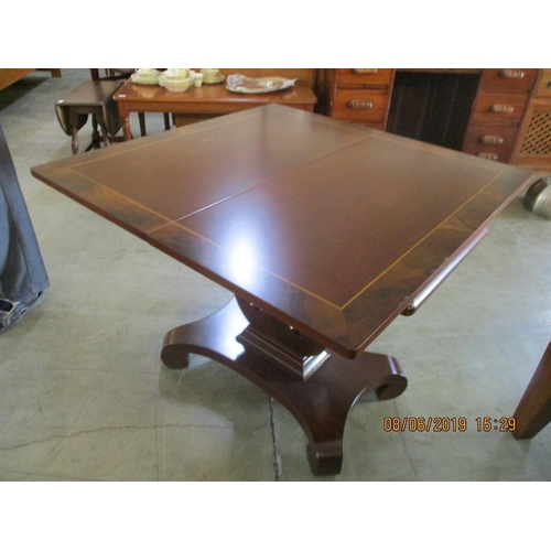 117 - Solid Wood Antique Style Cards Table