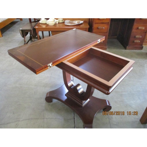 117 - Solid Wood Antique Style Cards Table