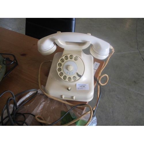 114 - Large Antique German Satellite Phone