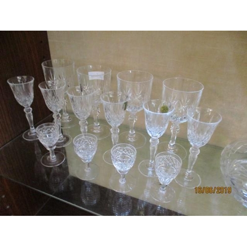 84 - Quantity of Crystal Glasses