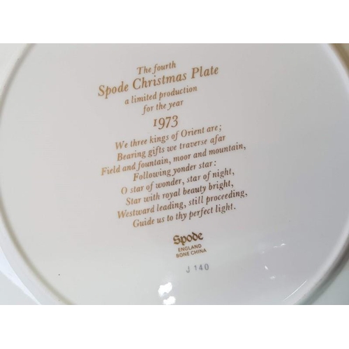 184 - Collection of 8 x Spode Annual Collectable Plates and 1 x Coalport Plate (9)