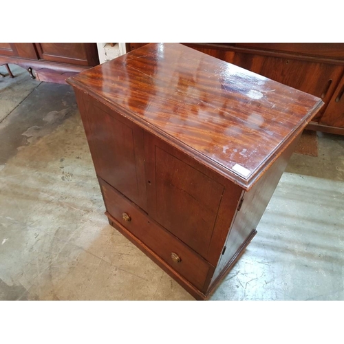 117 - Vintage Mahogany TV Cabinet