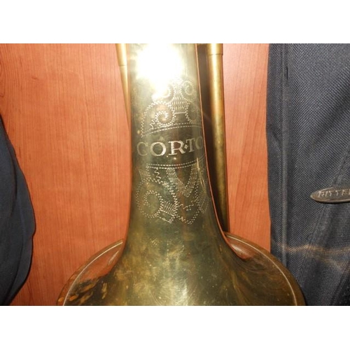 97 - Horton Brass Trombone with Soft Case