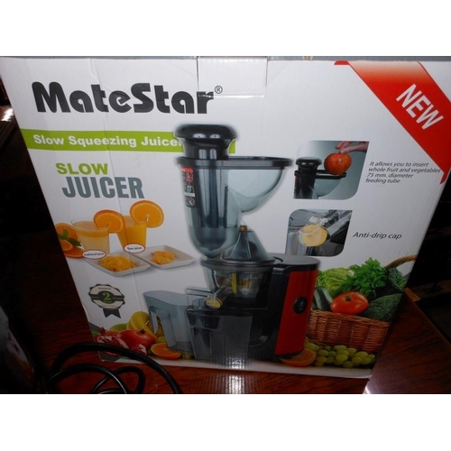 11 - Matestar Slow Juicer with Purchase Receipt July 2019 for €124, 1 Year Guarantee